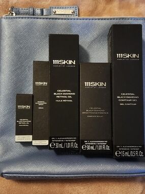 111SKIN Celestial Black Diamond Set in Black
